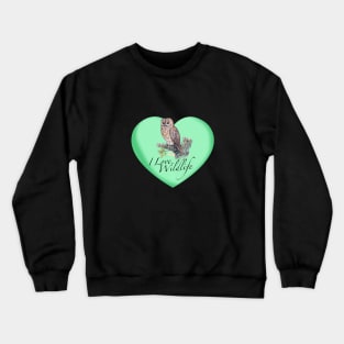 I Love Owls Crewneck Sweatshirt